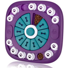 Dog Puzzle Food Feeder Slow Feeding Bowl Interactive Toy