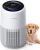 Pet Air Purifier up to 1500 Ft��, Enhanced Activated Carbon & 360�� Grille Air Intake for Hair Odor Dander Allergies, 5-Stage H13 True HEPA