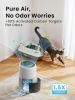 Pet Air Purifier up to 1500 Ft��, Enhanced Activated Carbon & 360�� Grille Air Intake for Hair Odor Dander Allergies, 5-Stage H13 True HEPA