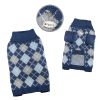 Argyle Turtleneck Sweater